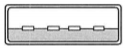USB Type Aのイメージ